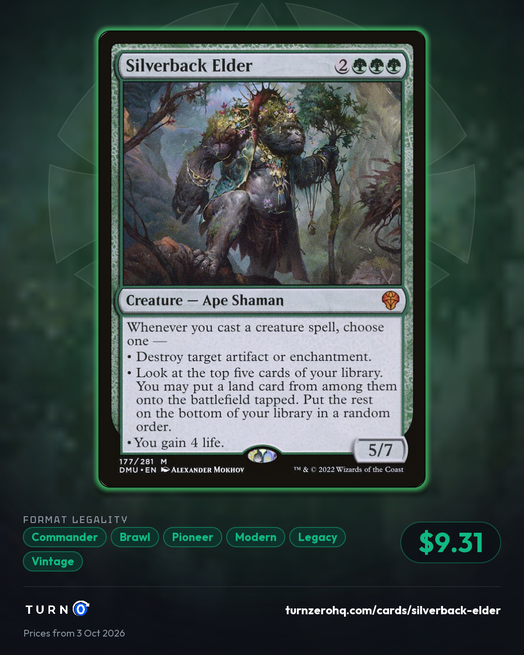 Shareable picture of Silverback Elder