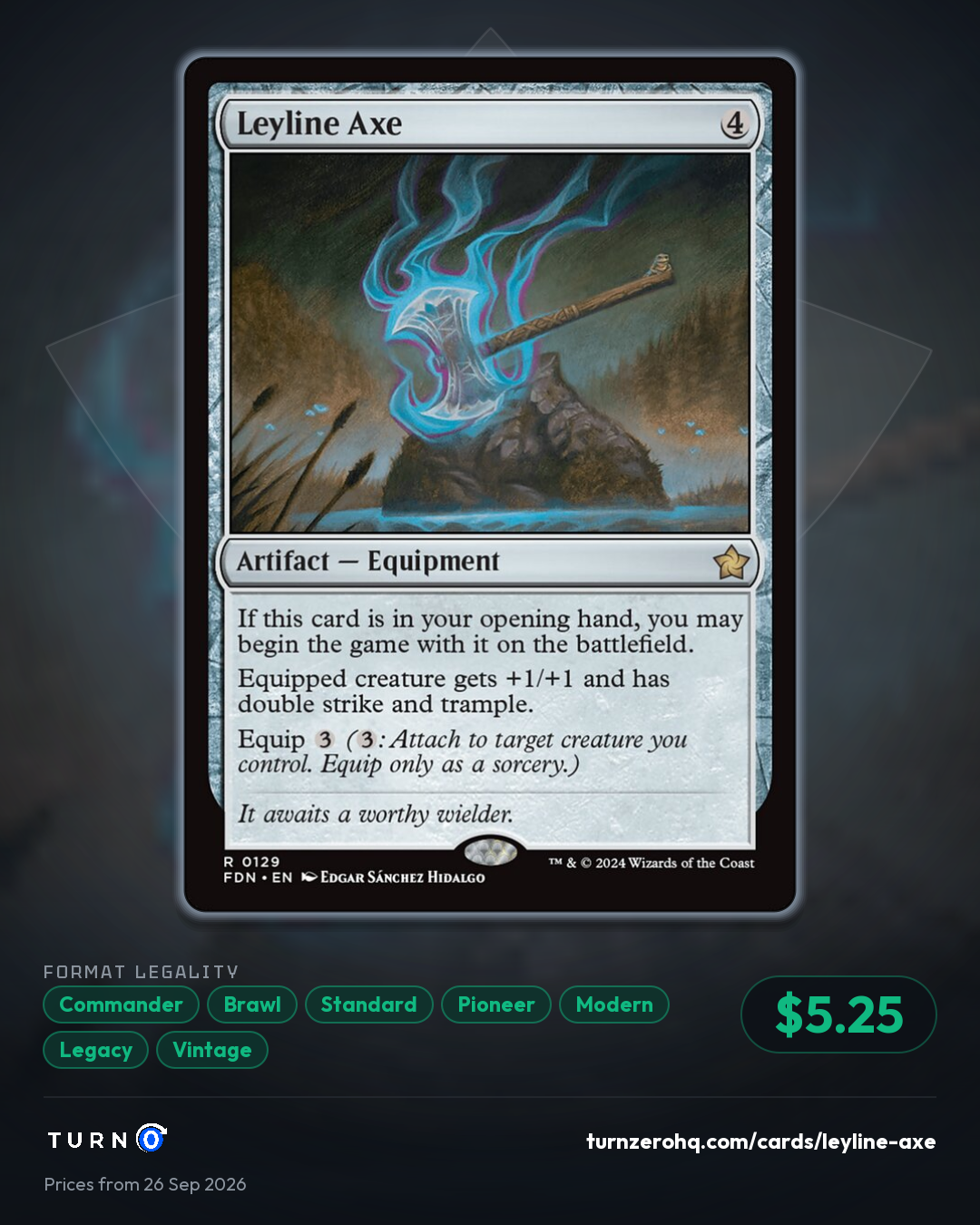 Shareable picture of Leyline Axe