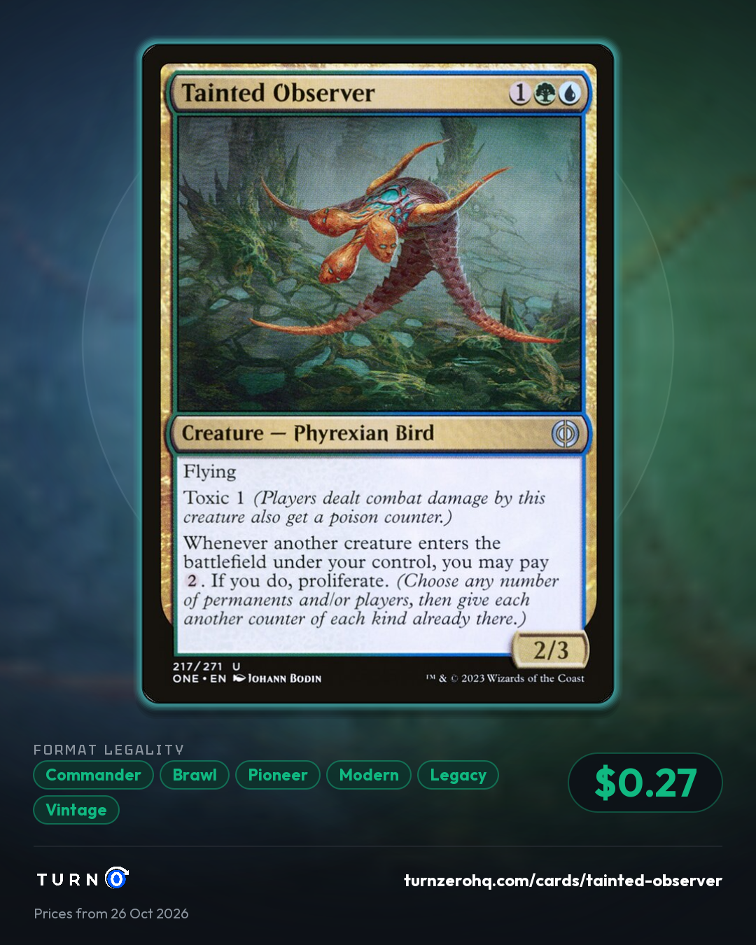 Shareable picture of Tainted Observer