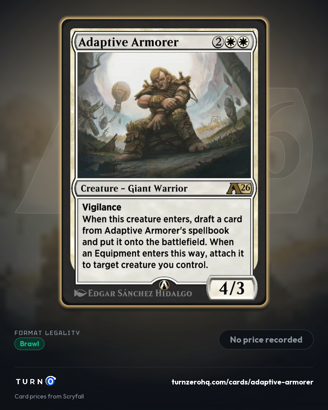 Shareable picture of Adaptive Armorer