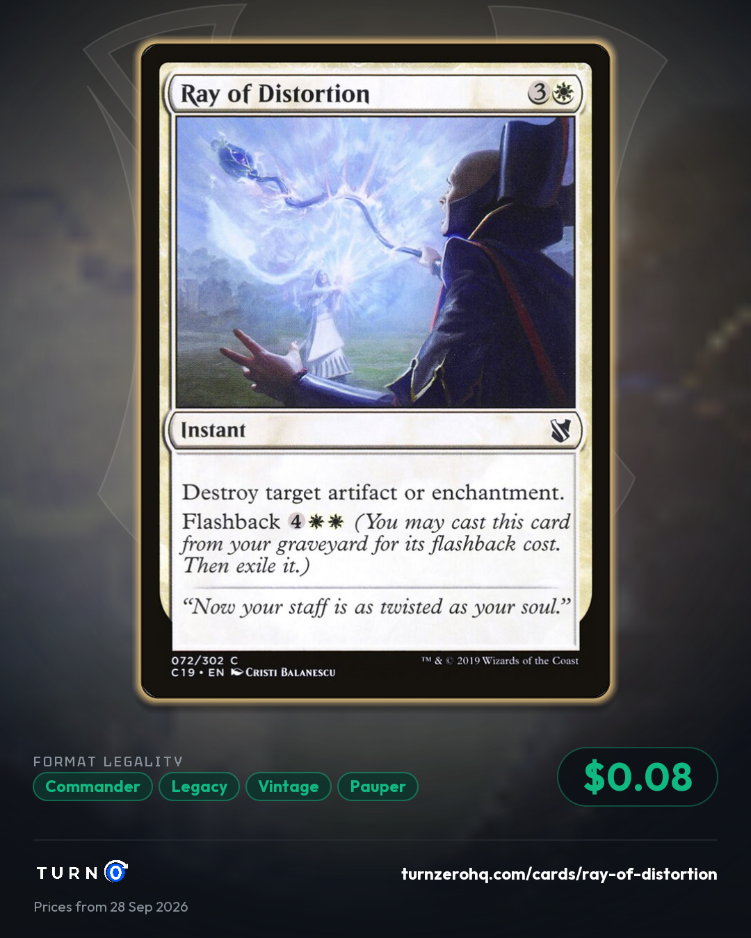 Shareable picture of Ray of Distortion