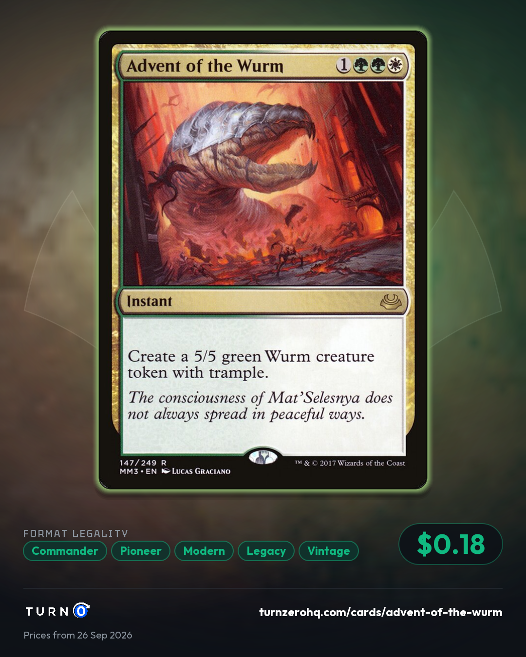 Shareable picture of Advent of the Wurm