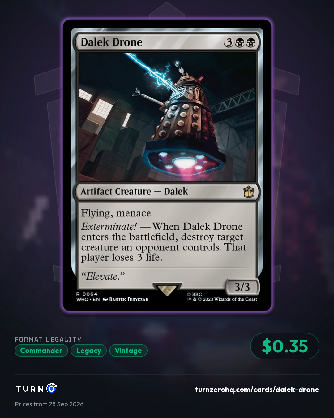 Shareable picture of Dalek Drone