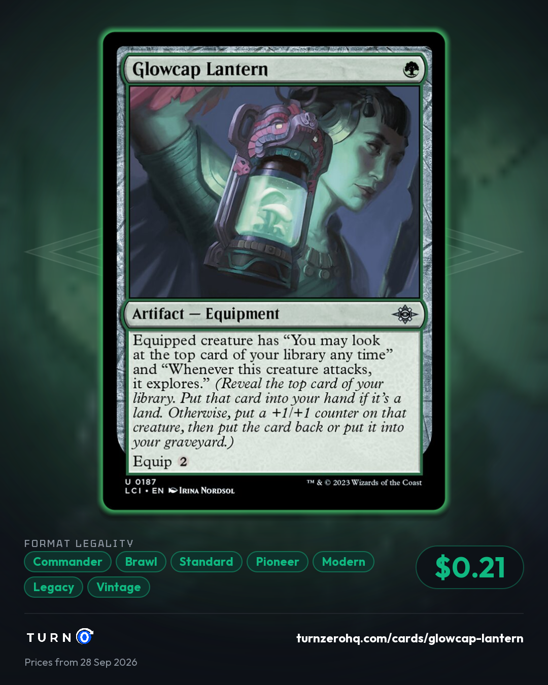 Shareable picture of Glowcap Lantern