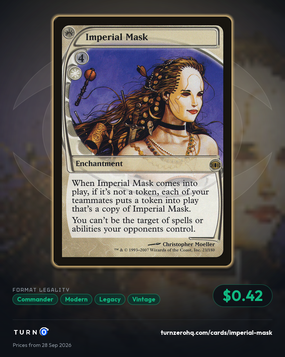 Shareable picture of Imperial Mask