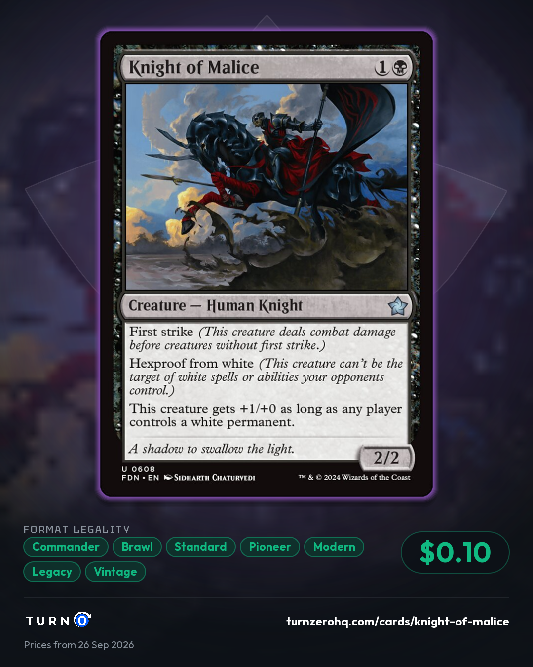Shareable picture of Knight of Malice