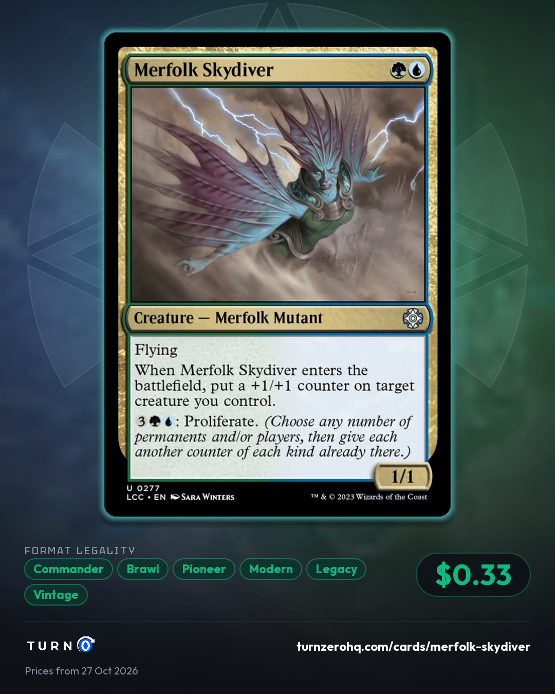 Shareable picture of Merfolk Skydiver
