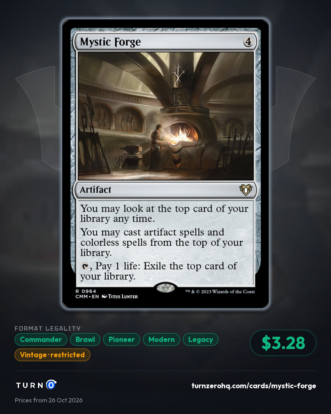 Shareable picture of Mystic Forge