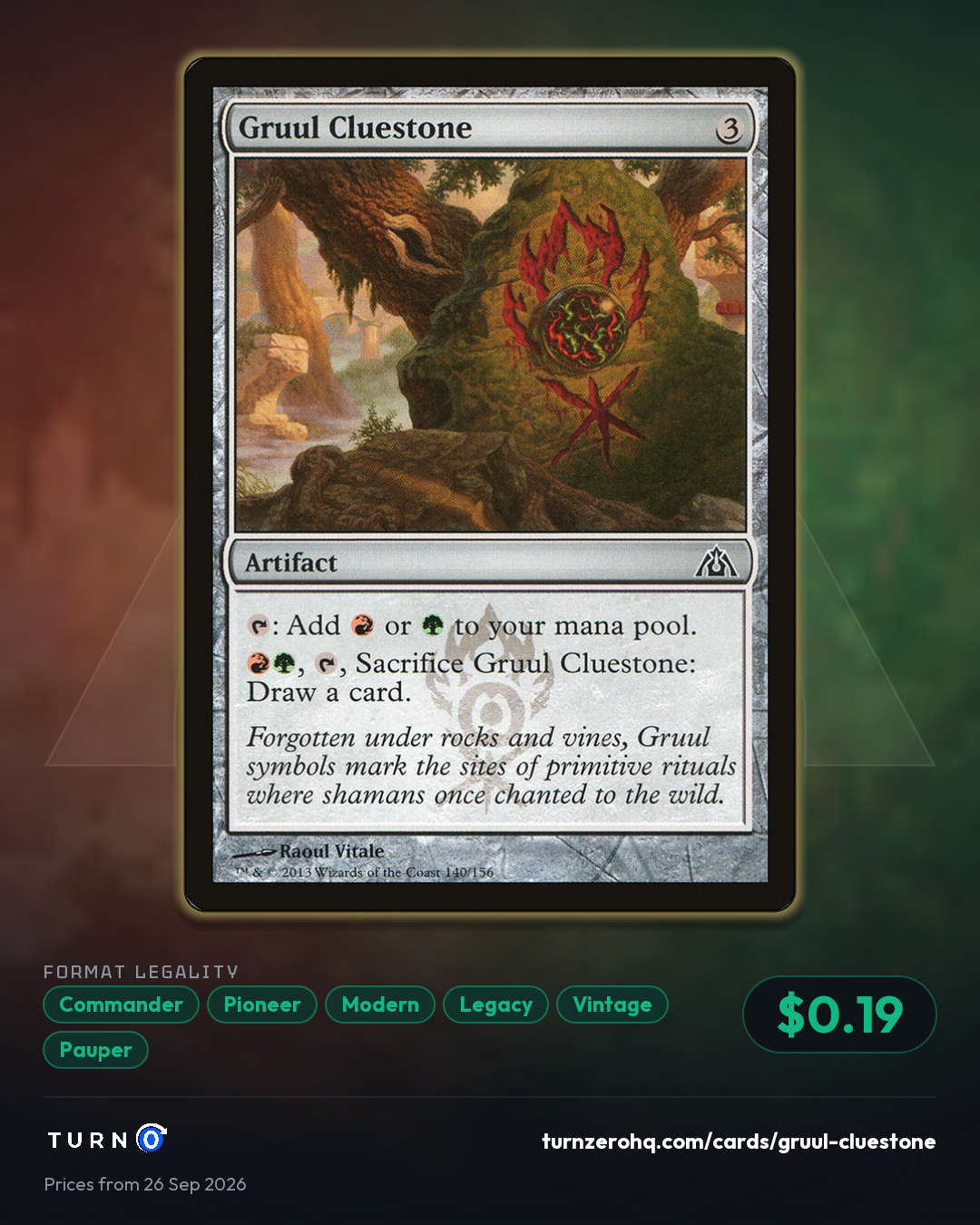 Shareable picture of Gruul Cluestone