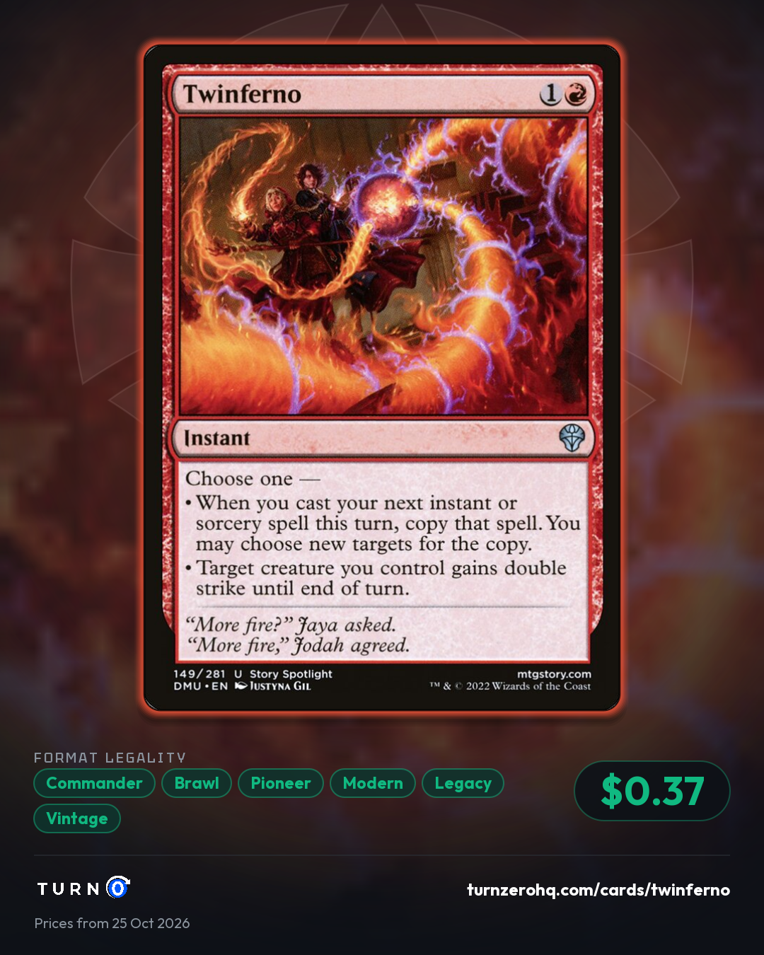 Shareable picture of Twinferno