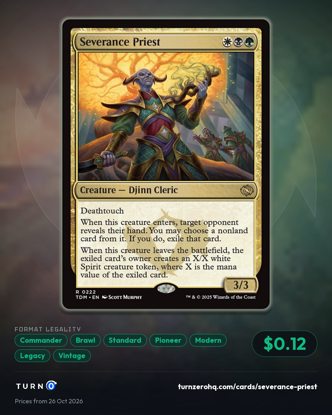 Shareable picture of Severance Priest