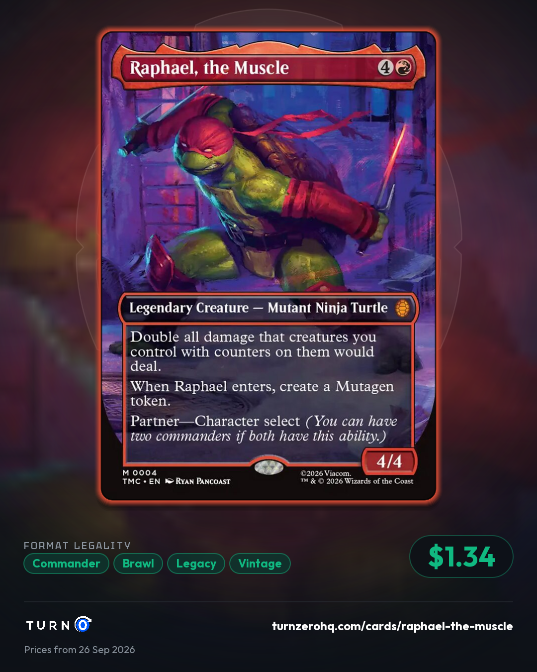 Shareable picture of Raphael, the Muscle
