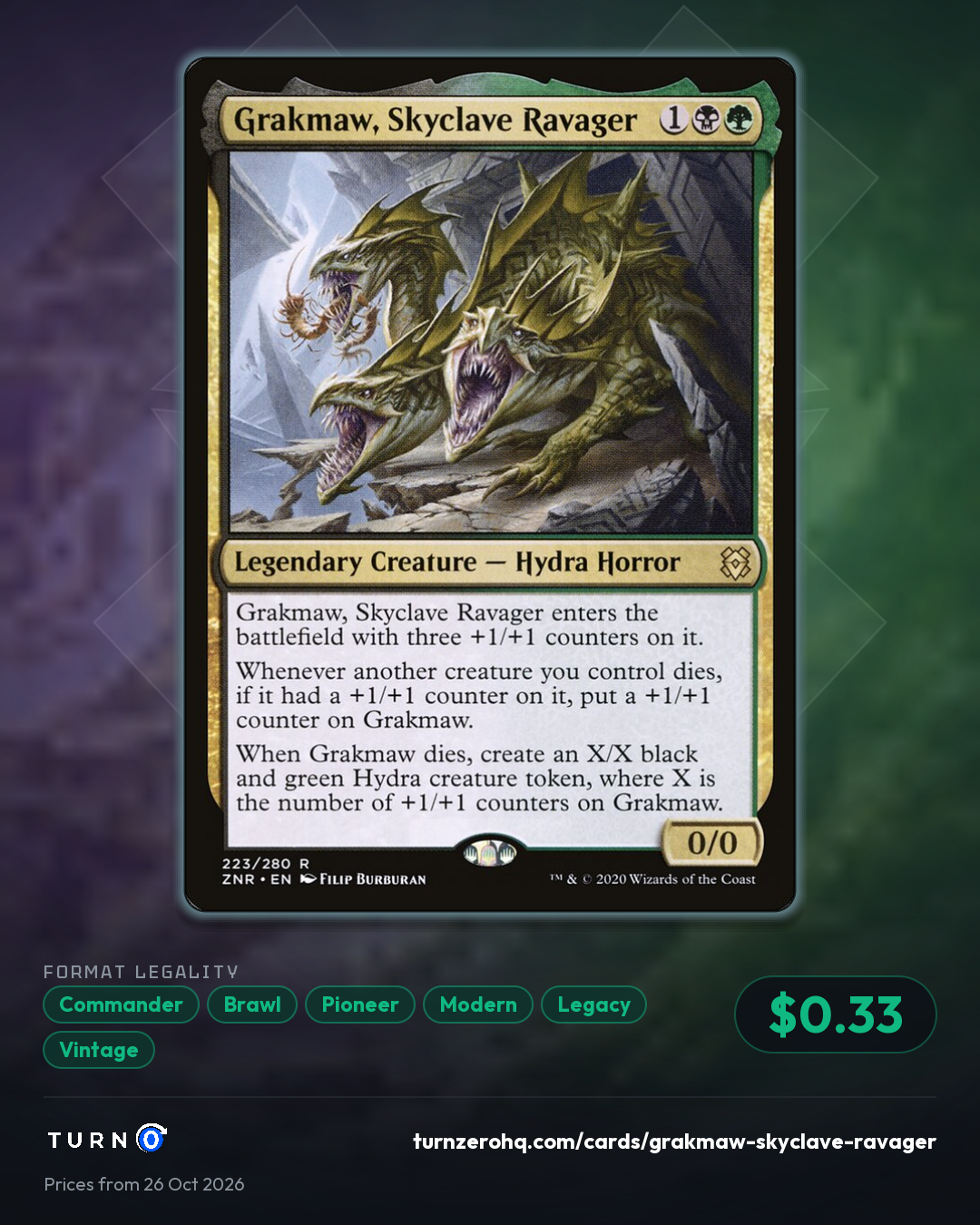 Shareable picture of Grakmaw, Skyclave Ravager