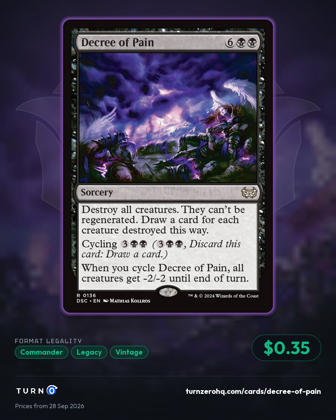 Shareable picture of Decree of Pain