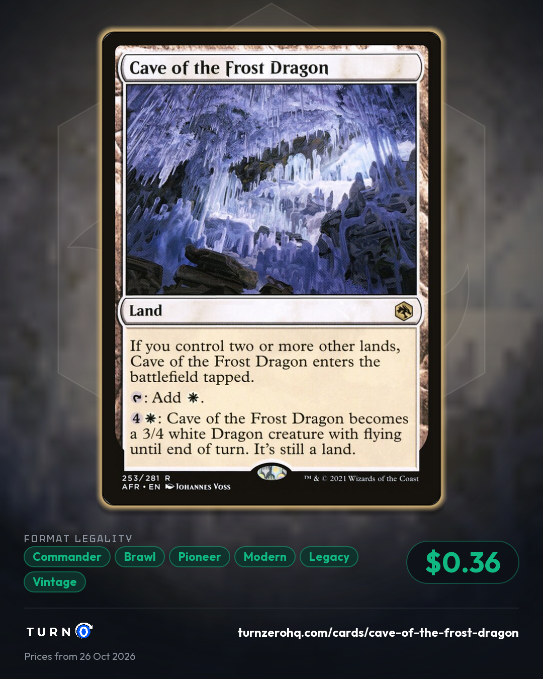 Shareable picture of Cave of the Frost Dragon