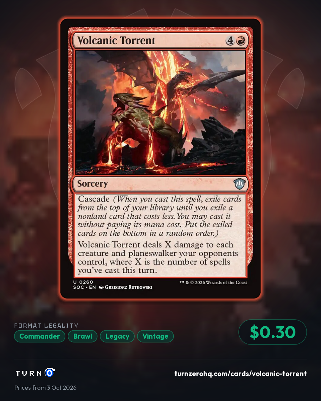 Shareable picture of Volcanic Torrent