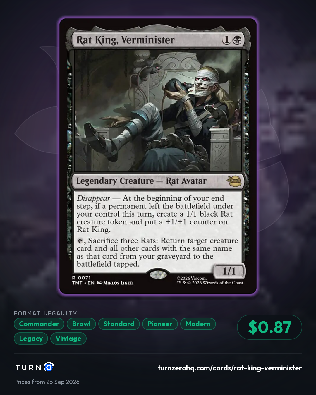 Shareable picture of Rat King, Verminister