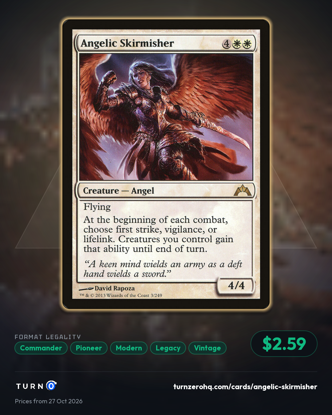 Shareable picture of Angelic Skirmisher