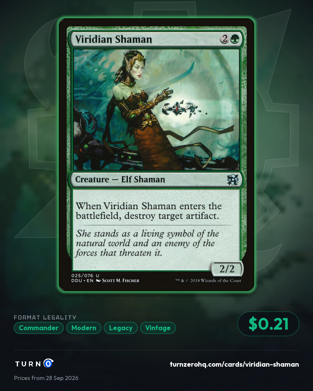 Shareable picture of Viridian Shaman