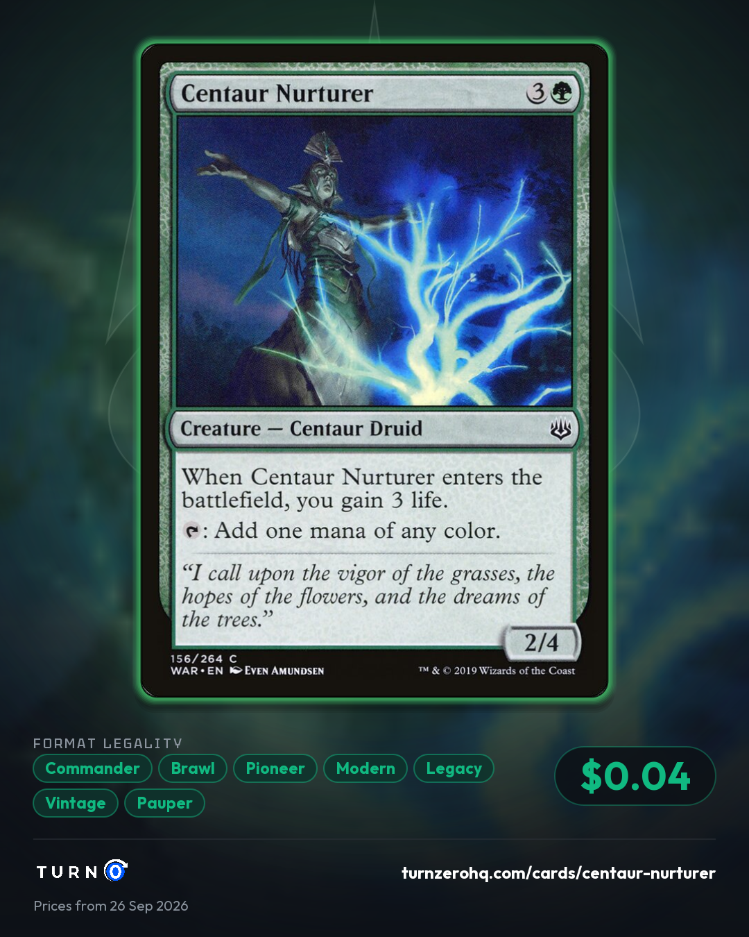 Shareable picture of Centaur Nurturer