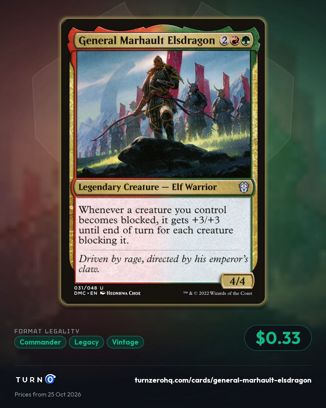 Shareable picture of General Marhault Elsdragon