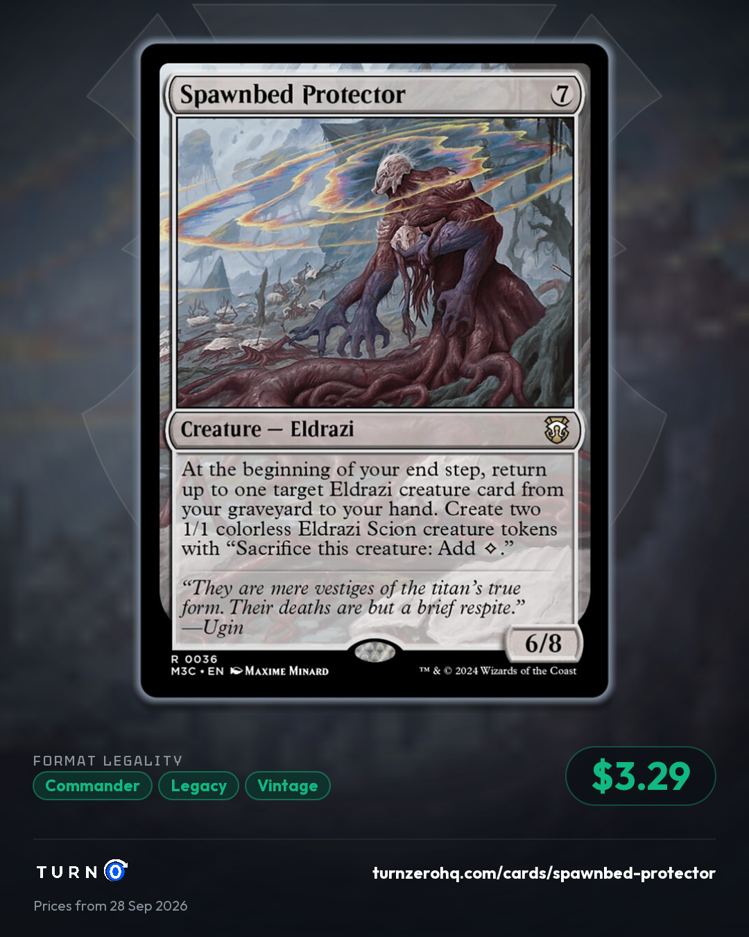 Shareable picture of Spawnbed Protector