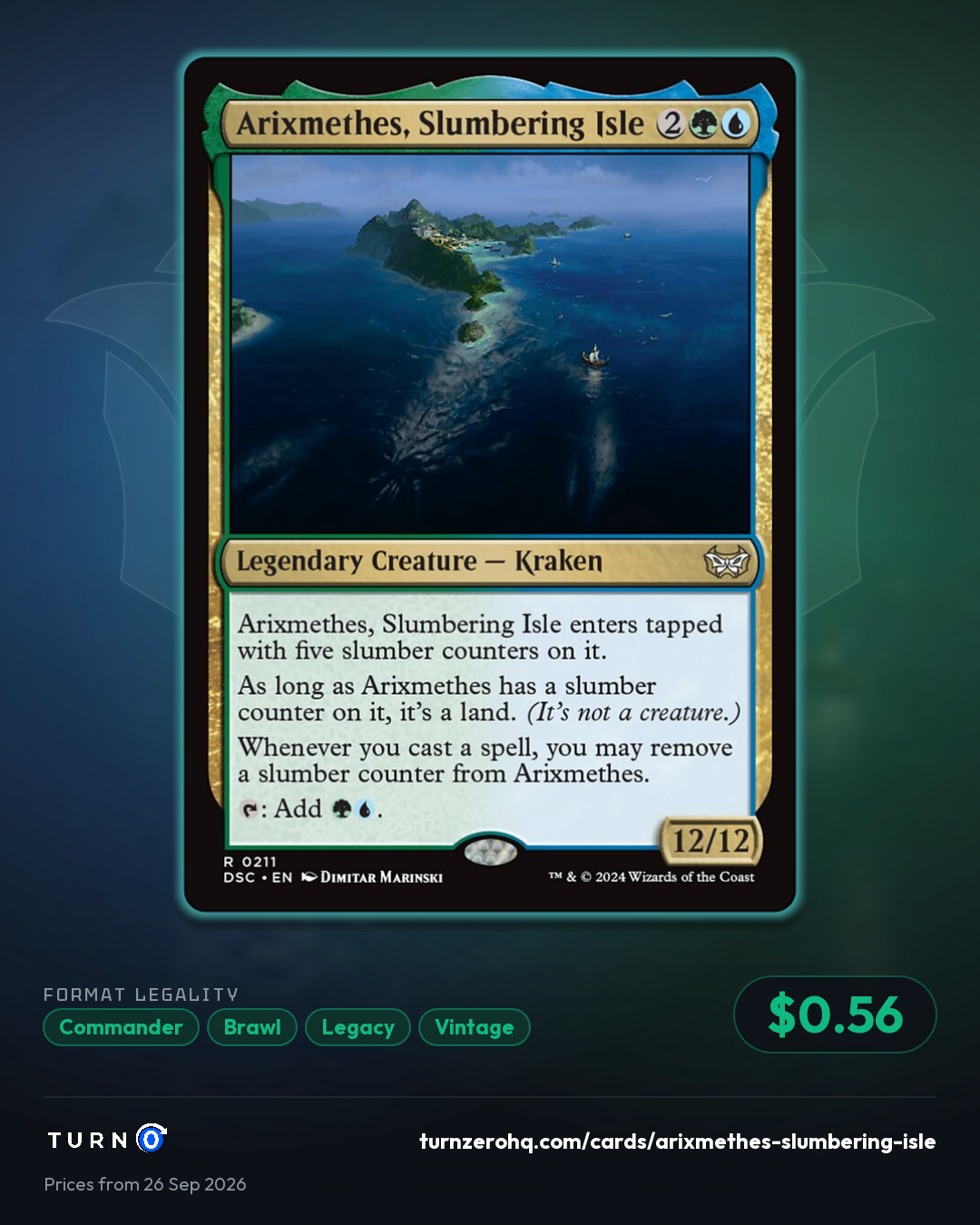 Shareable picture of Arixmethes, Slumbering Isle
