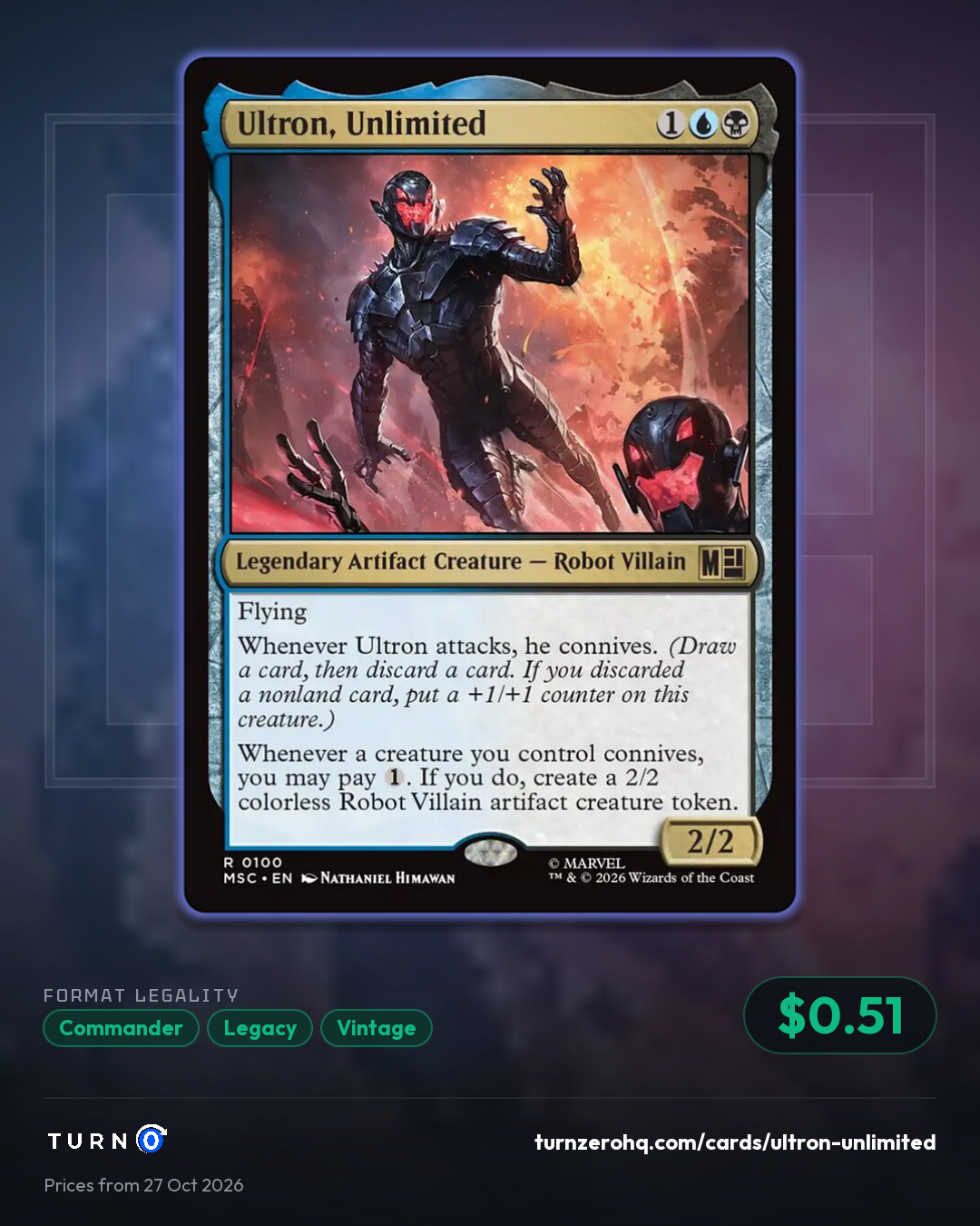 Shareable picture of Ultron, Unlimited