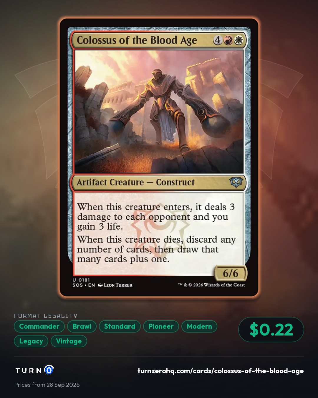 Shareable picture of Colossus of the Blood Age