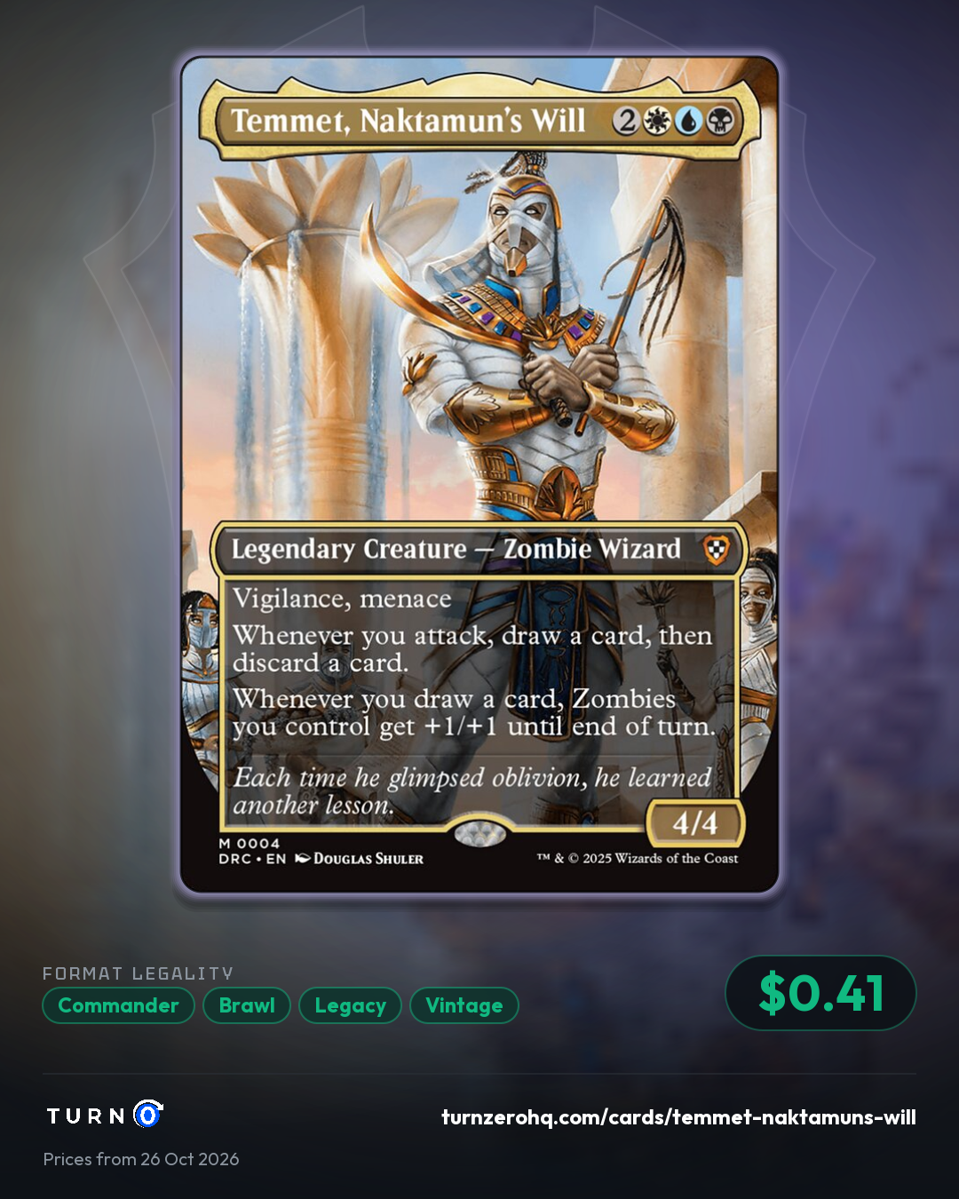 Shareable picture of Temmet, Naktamun's Will