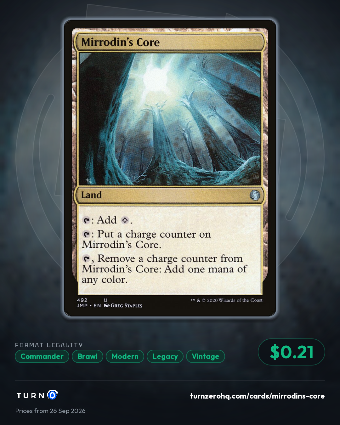 Shareable picture of Mirrodin's Core