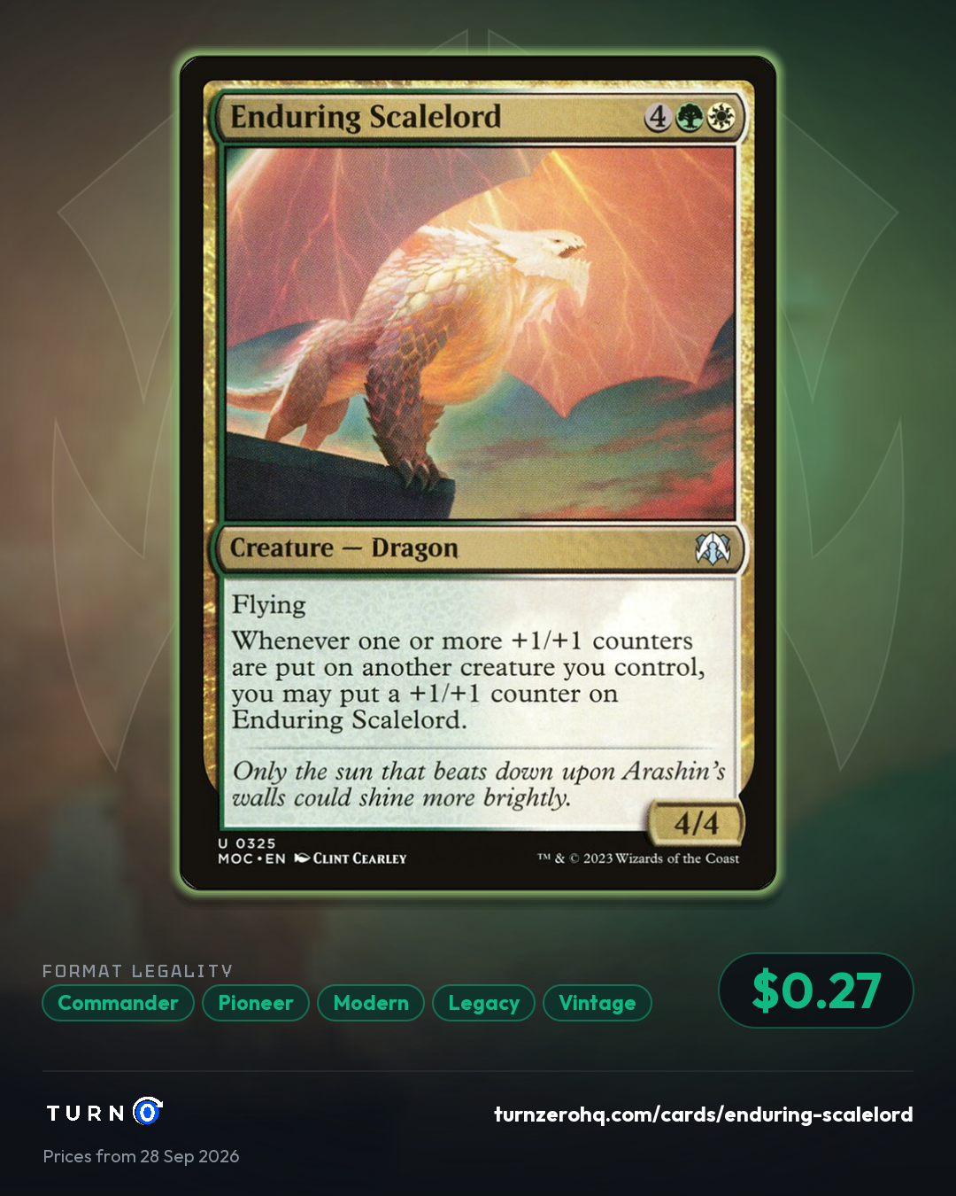 Shareable picture of Enduring Scalelord