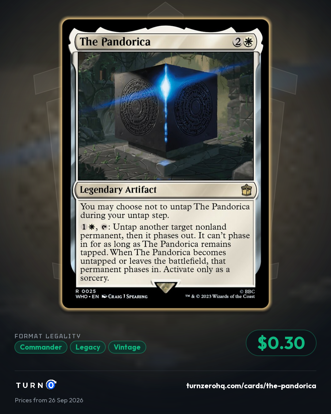 Shareable picture of The Pandorica