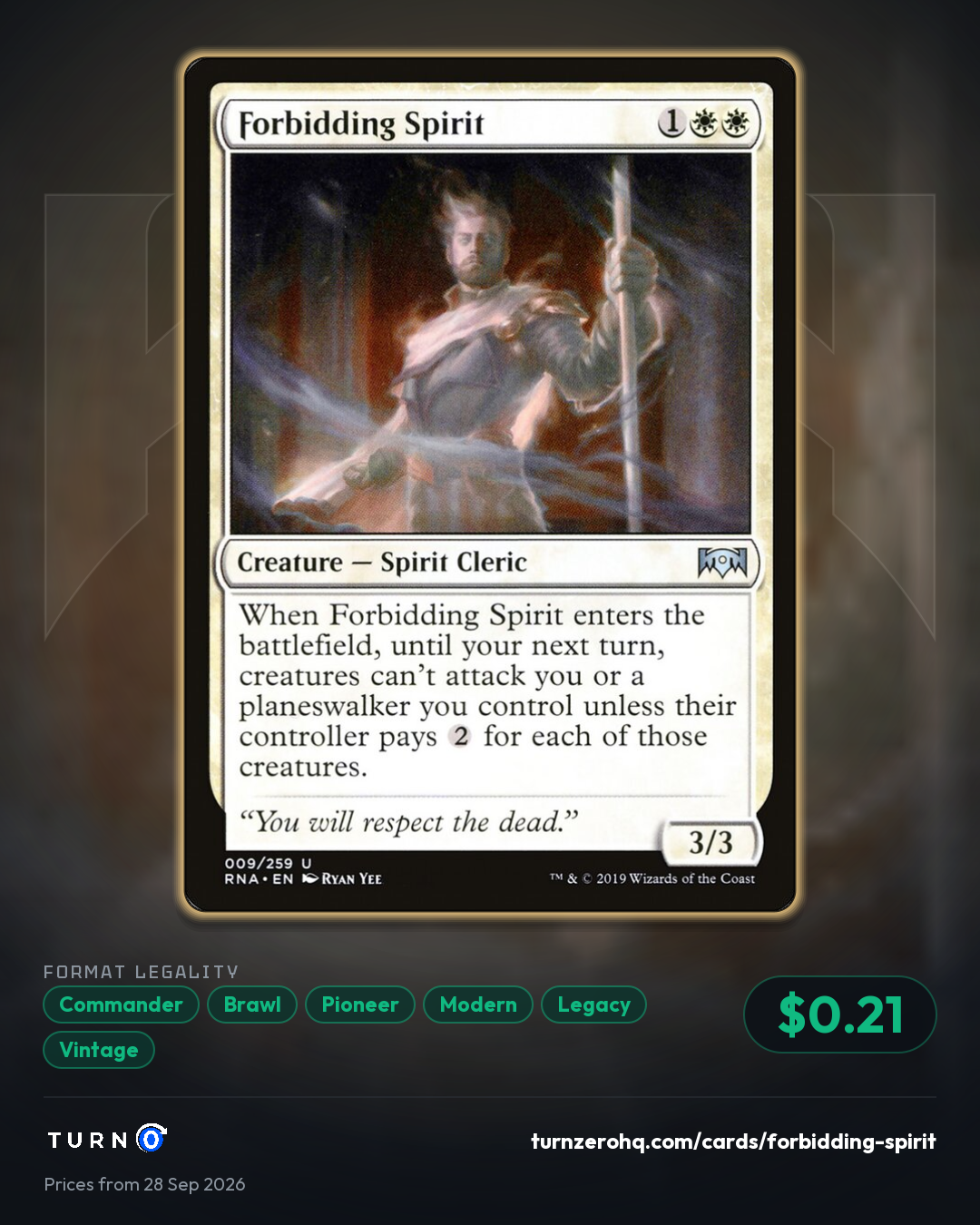 Shareable picture of Forbidding Spirit