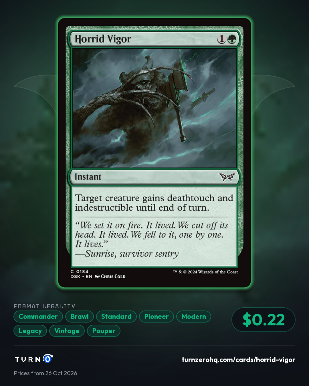 Shareable picture of Horrid Vigor