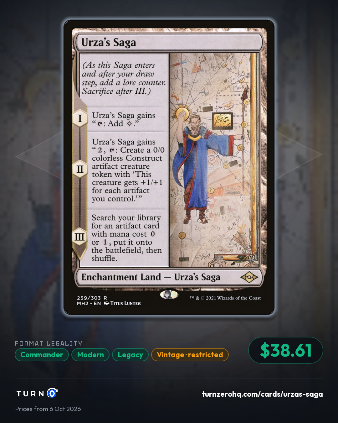 Shareable picture of Urza's Saga
