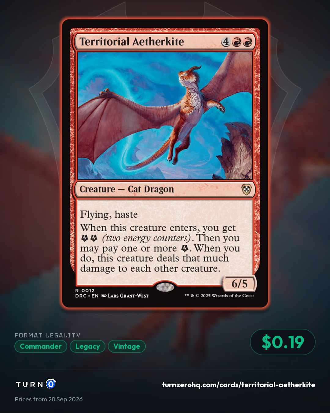 Shareable picture of Territorial Aetherkite