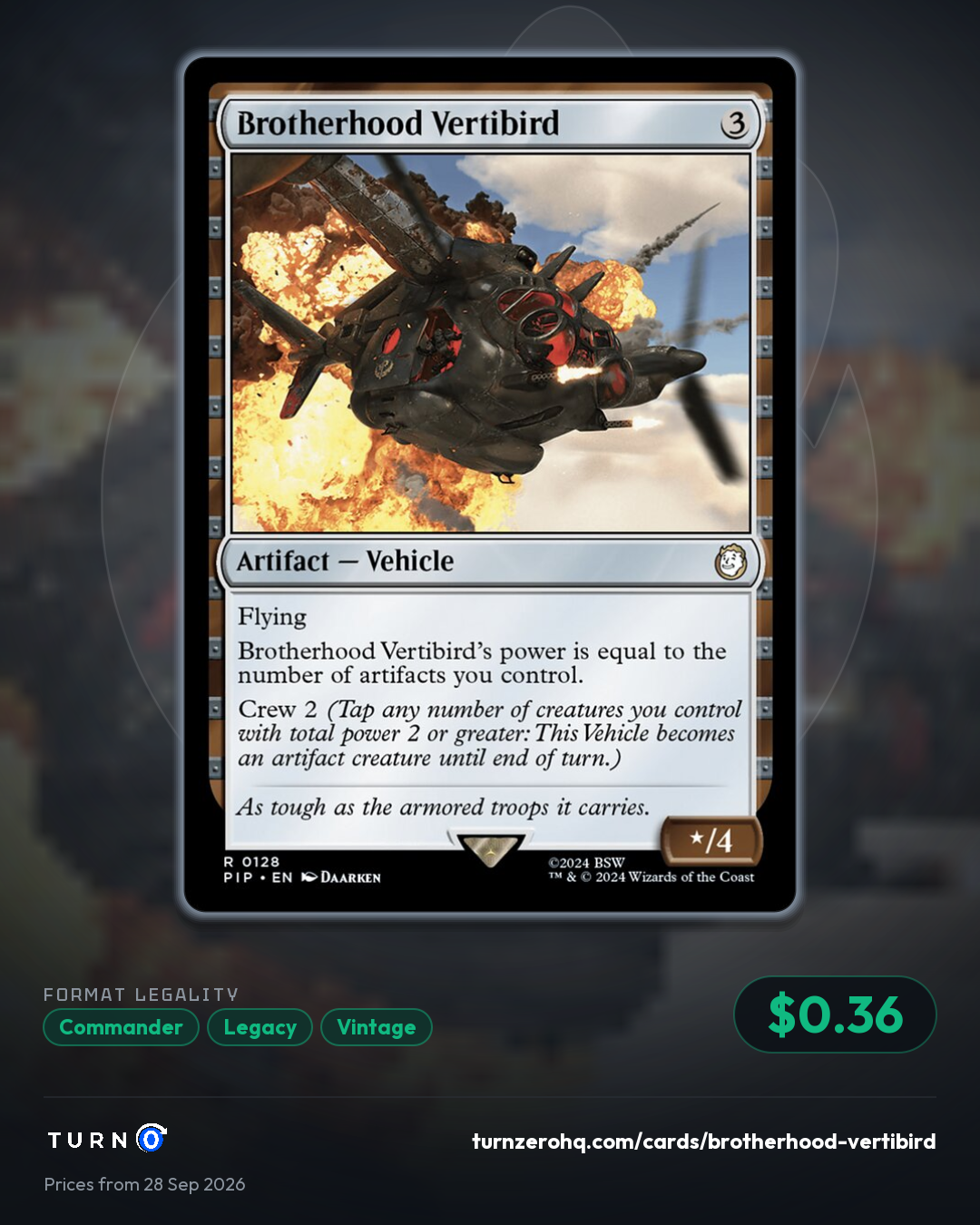 Shareable picture of Brotherhood Vertibird