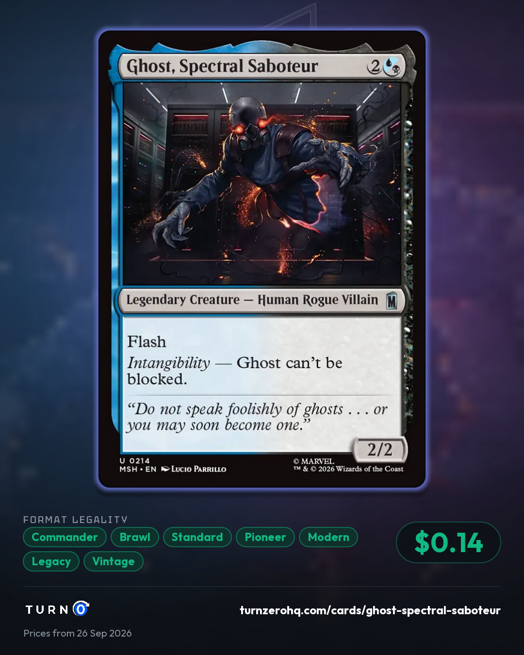 Shareable picture of Ghost, Spectral Saboteur