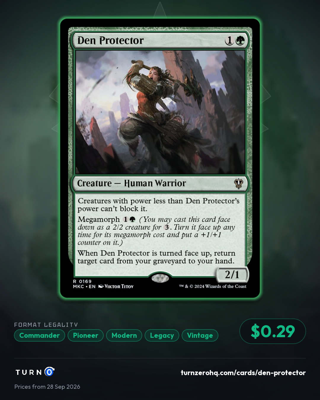 Shareable picture of Den Protector