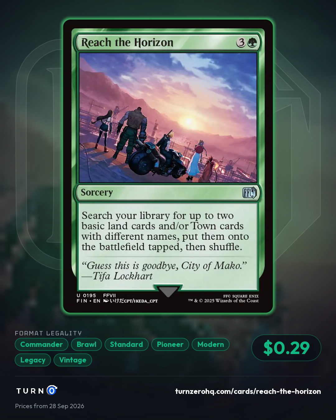 Shareable picture of Reach the Horizon