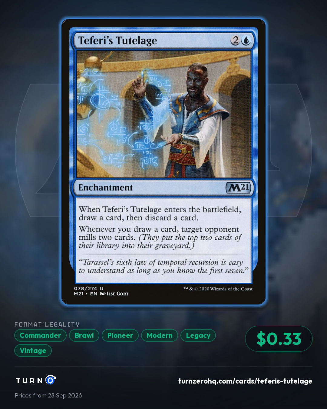 Shareable picture of Teferi's Tutelage