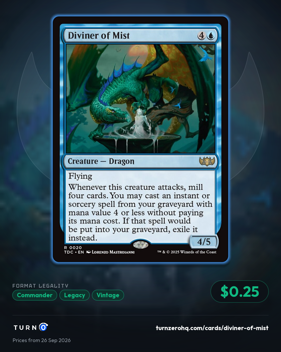 Shareable picture of Diviner of Mist