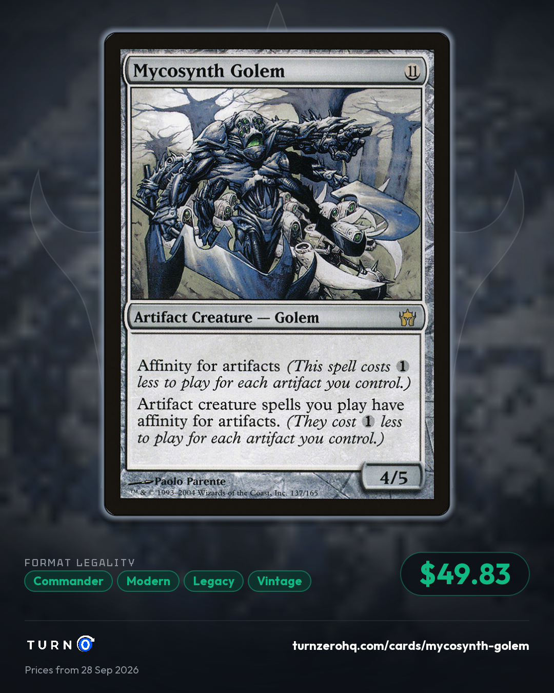 Shareable picture of Mycosynth Golem