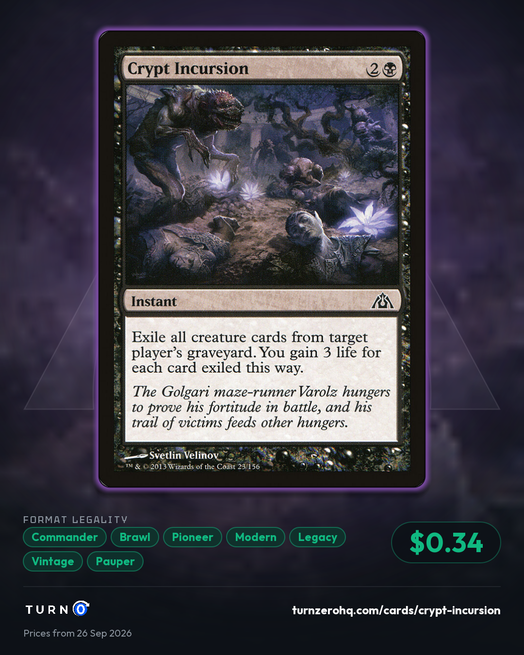 Shareable picture of Crypt Incursion