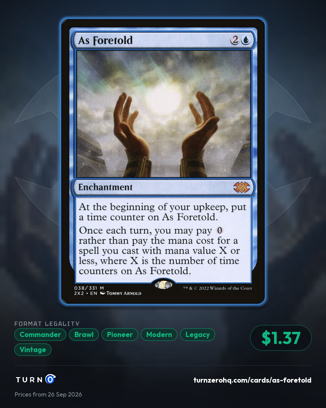 Shareable picture of As Foretold