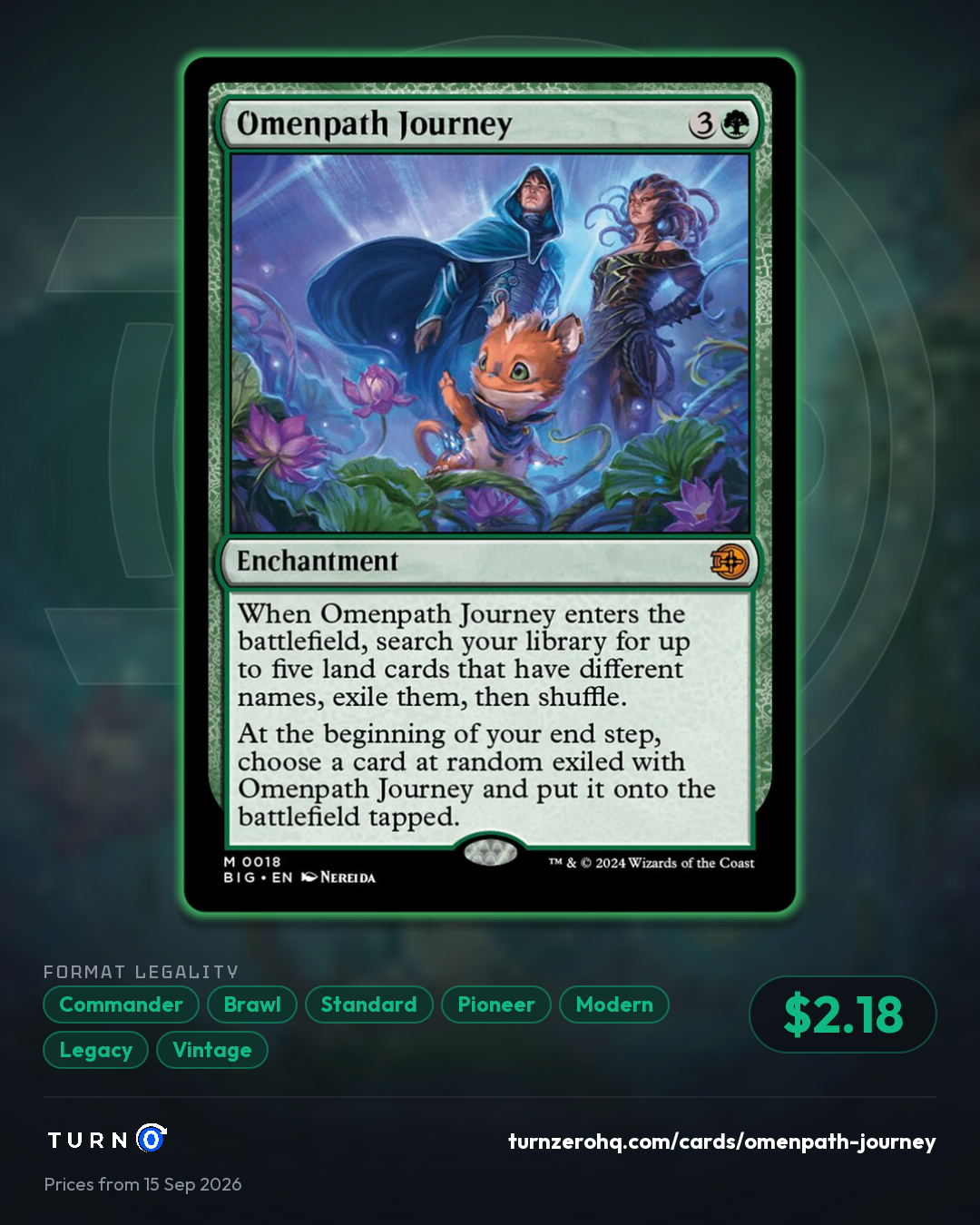 Shareable picture of Omenpath Journey
