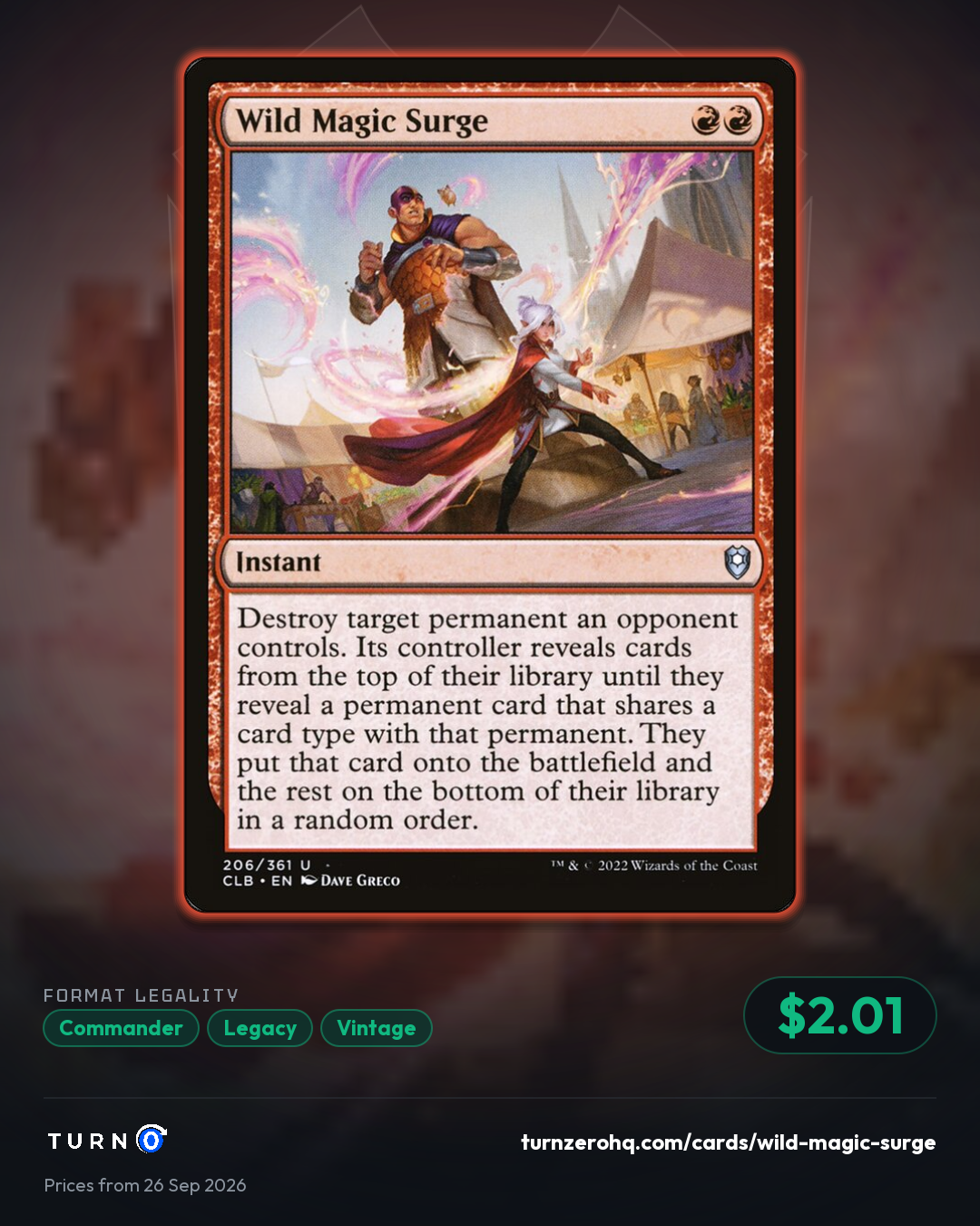 Shareable picture of Wild Magic Surge