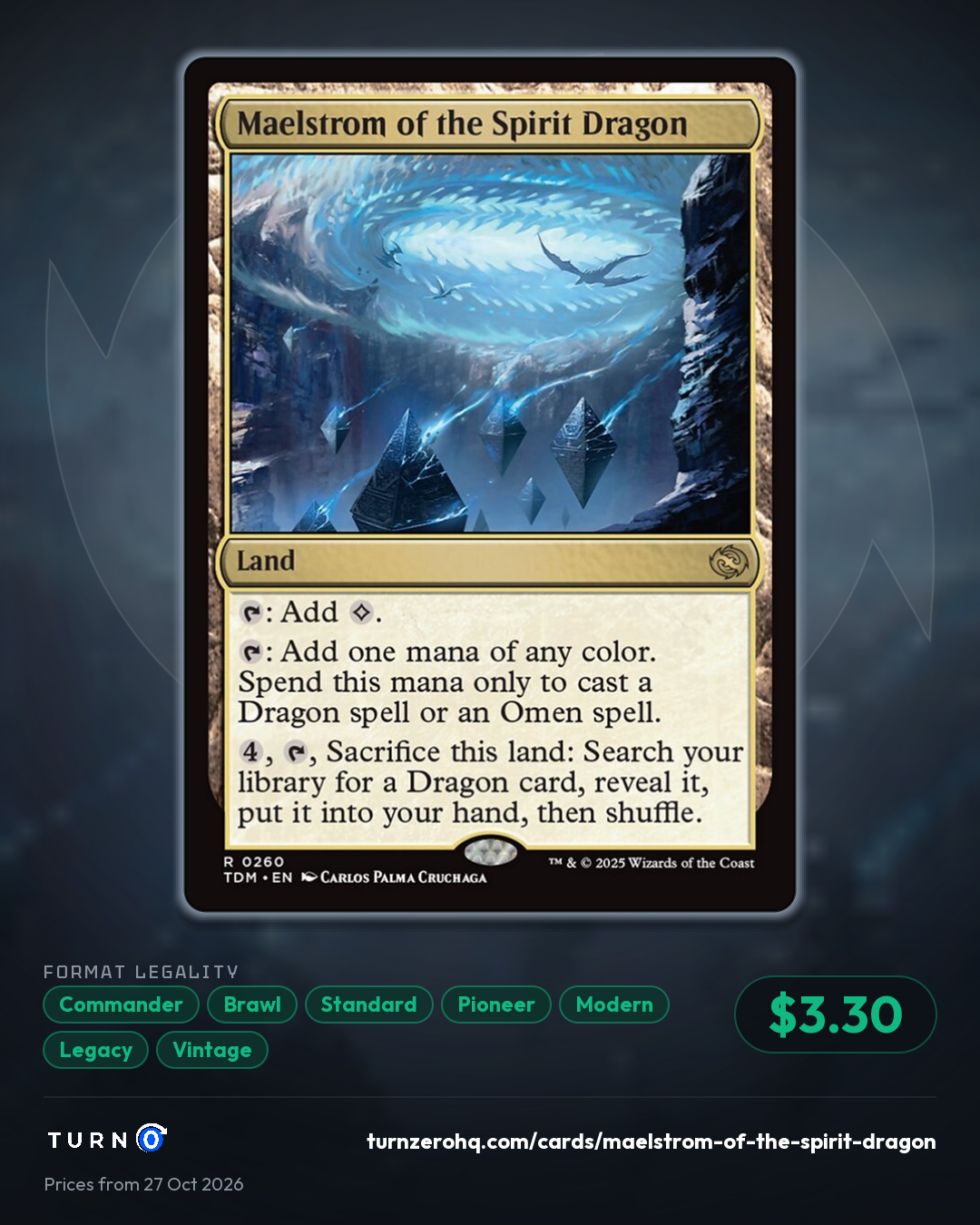 Shareable picture of Maelstrom of the Spirit Dragon