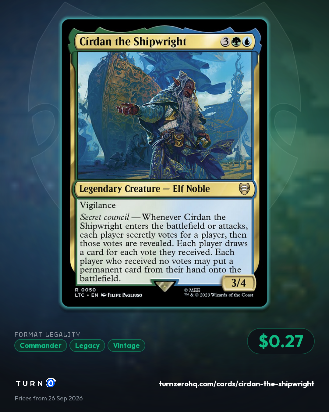 Shareable picture of Círdan the Shipwright